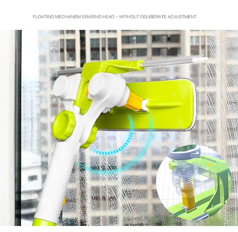 Eworld Hot Upgraded Telescopic High-rise Window Cleaning Glass Cleaner Brush For Washing Window Dust Brush Clean Windows Hobot 14