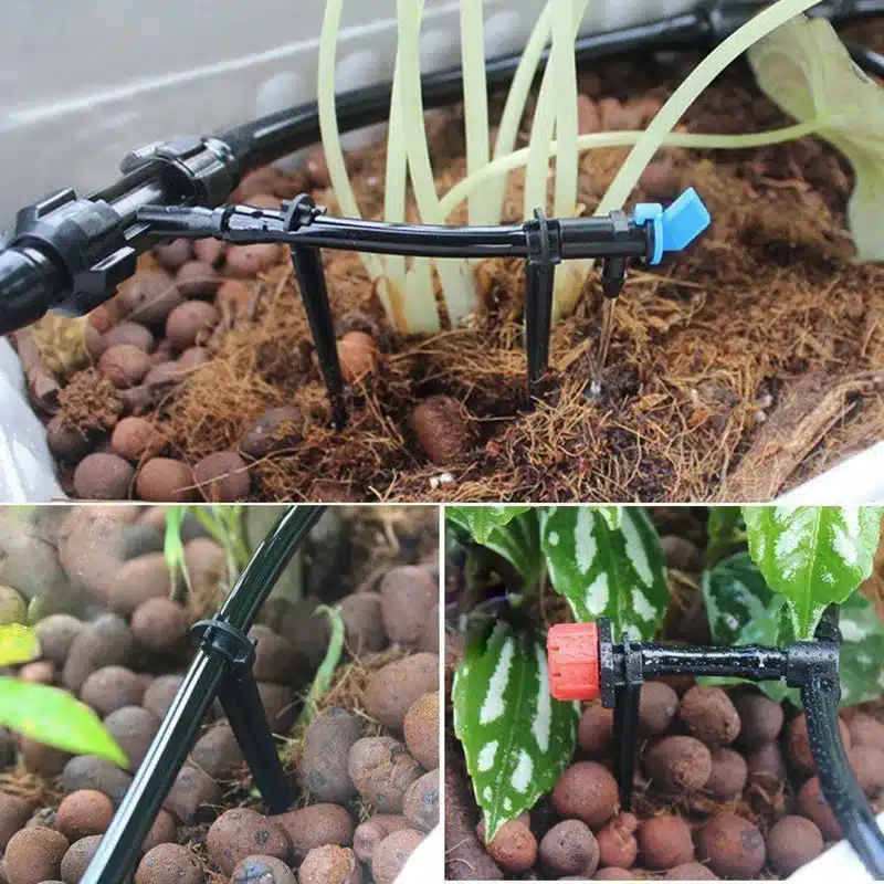 25m Hose Garden Watering System Drip Irrigation System 20 Drippers Irrigation Plant Automatic Self Watering Micro Drip 13