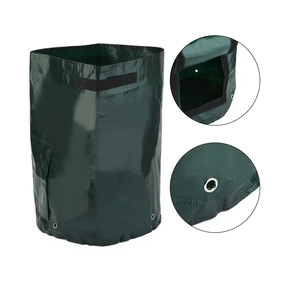 1Pcs Woven Fabric Bags Potato Cultivation Planting Garden Pots Planters Vegetable Planting Bags Grow Bag Farm Home Garden PE Bag 7