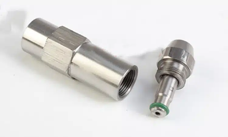 1.0mm 1.5mm 2.0mm 3.0mm Stainless stee Fuel nozzle siphon air atomizing nozzle two-fluid nozzle diesel heavy oil waste 3