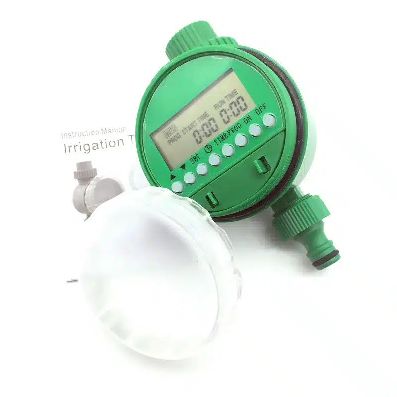 1 set (5Pcs) Automatic irrigation Watering digital timer Y Connector 3/4 External threadquick connector for 4/7 or 8/11mm hose 34