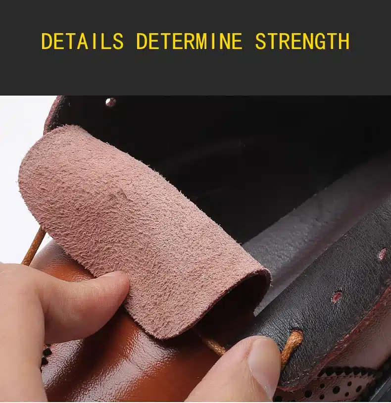 BIMUDUIYU Luxury Leather Lace Up Modern Men's Business Dress Brogue Shoes Party Wedding Suit Formal Footwear Male Dress Shoes 14