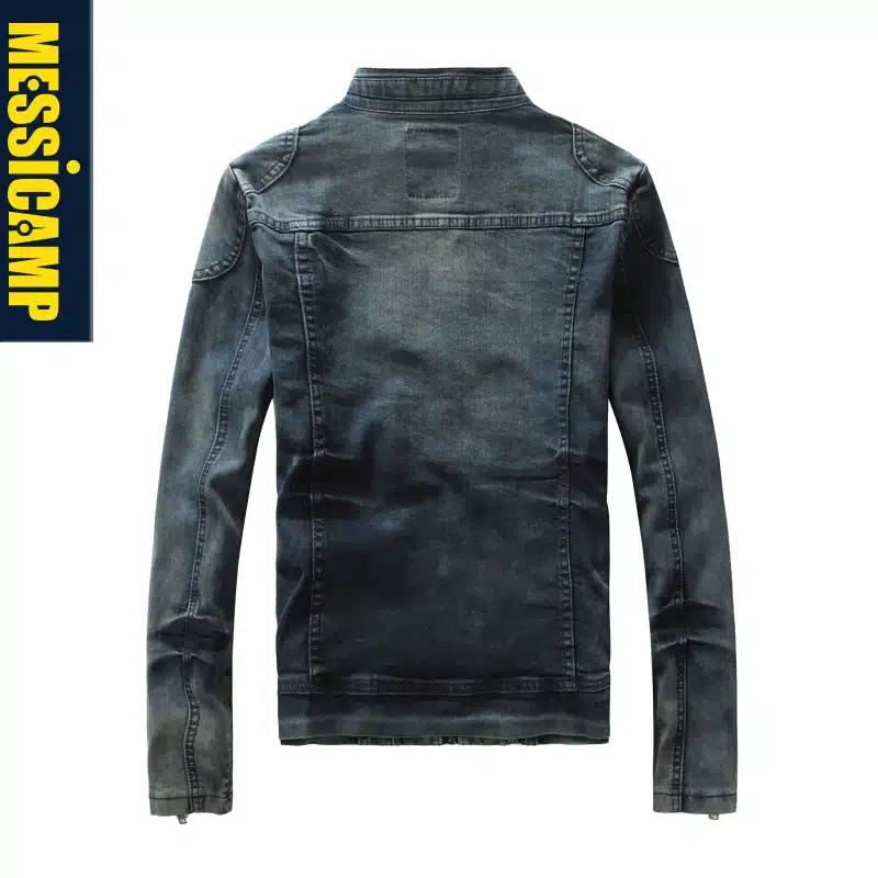 New Retro Classics Denim Jacket Spring Autumn Men Vintage Casual Slim Jackets Men's Coat Jeans Jackets Plus Size A1728 4