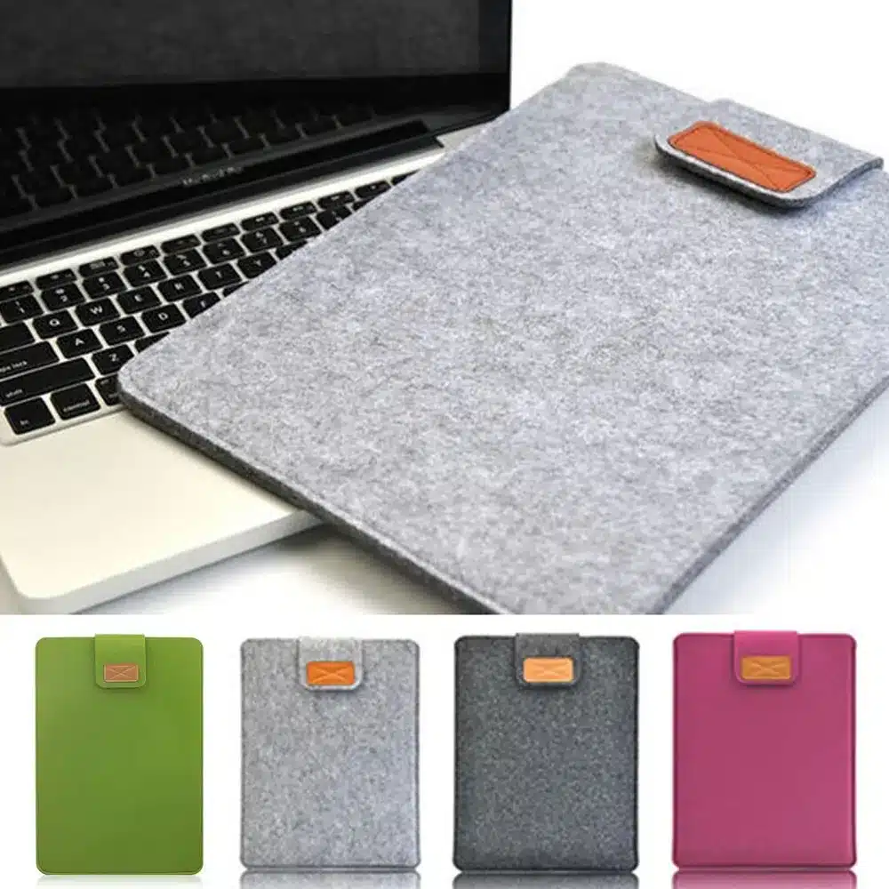 Felt Laptop Slevee Bag For Apple Macbook Mac Air Pro Retina 11 13 inch Notebook Pouch Case Cover Sleeve Briefcase Funda 2016 9
