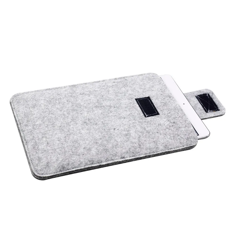 Felt Laptop Slevee Bag For Apple Macbook Mac Air Pro Retina 11 13 inch Notebook Pouch Case Cover Sleeve Briefcase Funda 2016 18