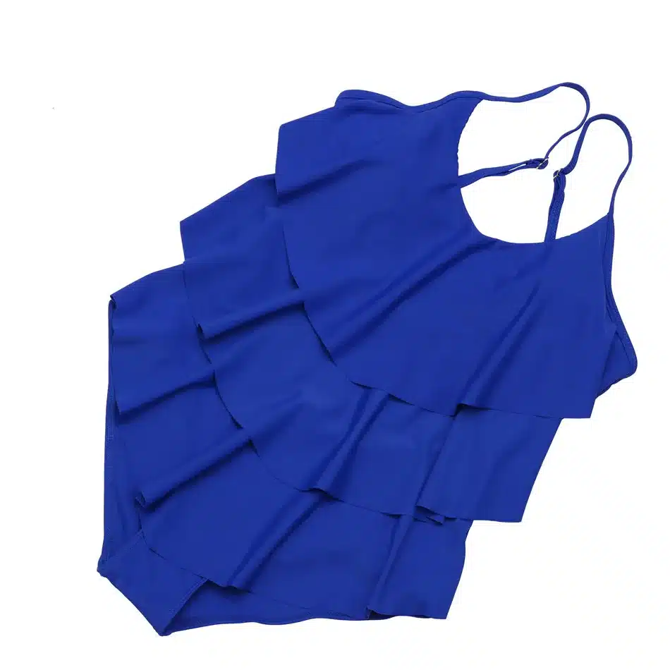 Ruffle One Piece Swimsuit Mature Women Cover Belly Swimwear Slimming Vintage Retro Bodysuit Bathing Suits Monokini Plus Size 3XL 19