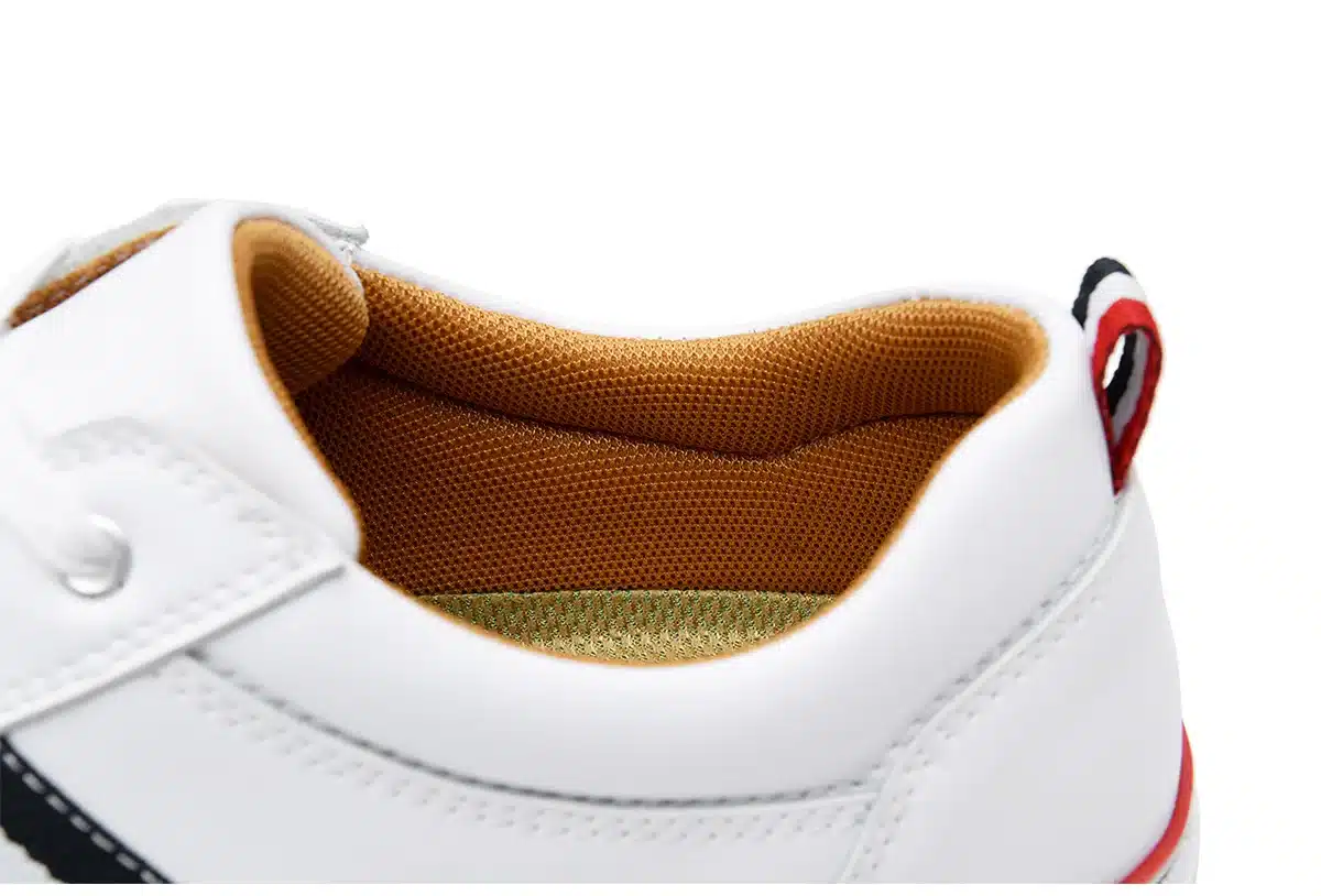 SUROM High Quality Leather Casual White Shoes Mens Krasovki Brogue Shoes Loafers Man 12