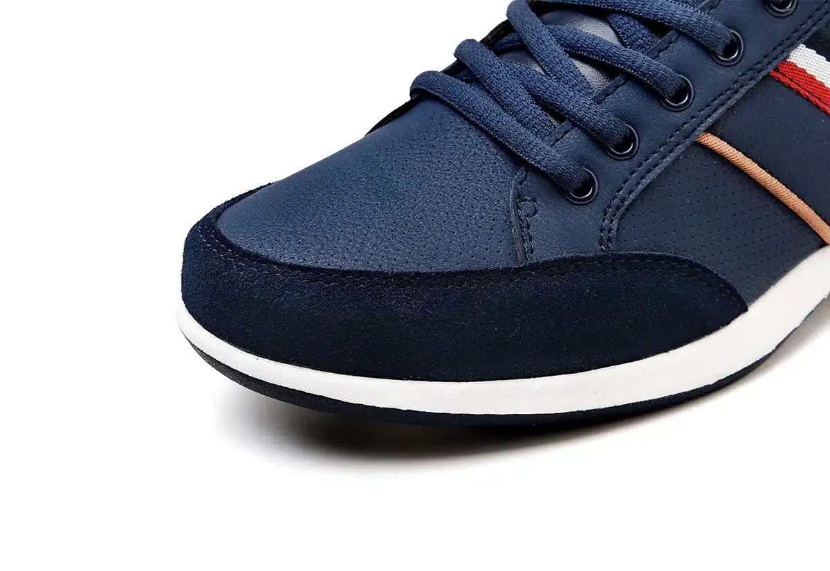 SUROM Men Casual Shoes 2017 Spring Autumn Lace up British Style Breathable Mesh Suede Top Fashion Flat Patchwork Leather Shoes 13