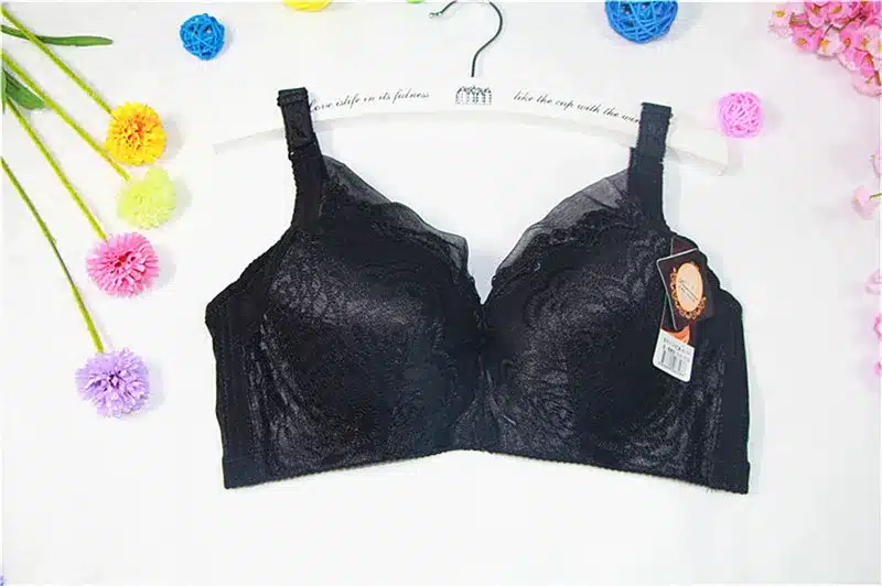 fashion Women big cup size Push Up Bra Thin cup Lady Bra Underwear Gather 105 c d Size Bra For Women Bralette back button 16
