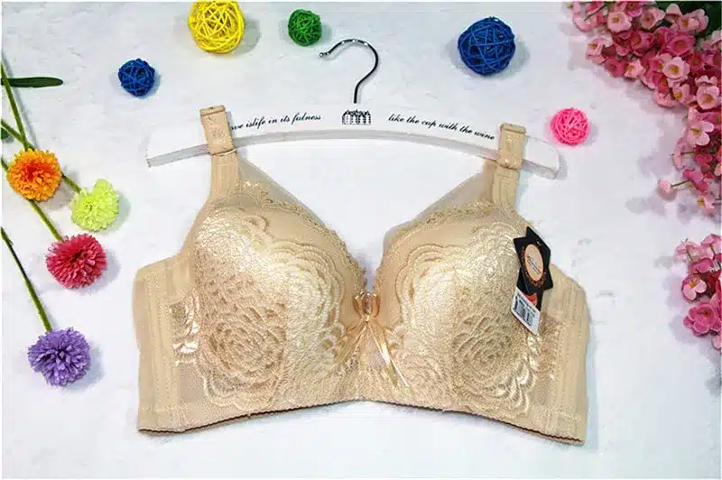 fashion Women big cup size Push Up Bra Thin cup Lady Bra Underwear Gather 105 c d Size Bra For Women Bralette back button 18