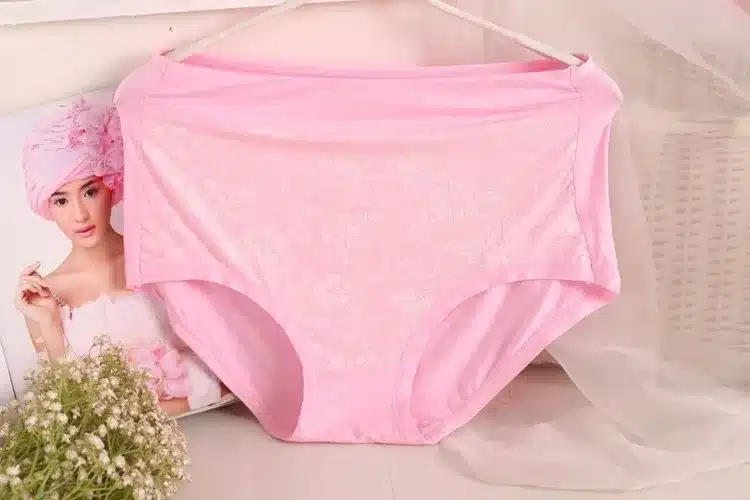AS07 2016 Mother Underwears Plus Size M-6XL Hight Waist Panties Women Briefs Lace Flower Sexy Lingerie Underwears 16