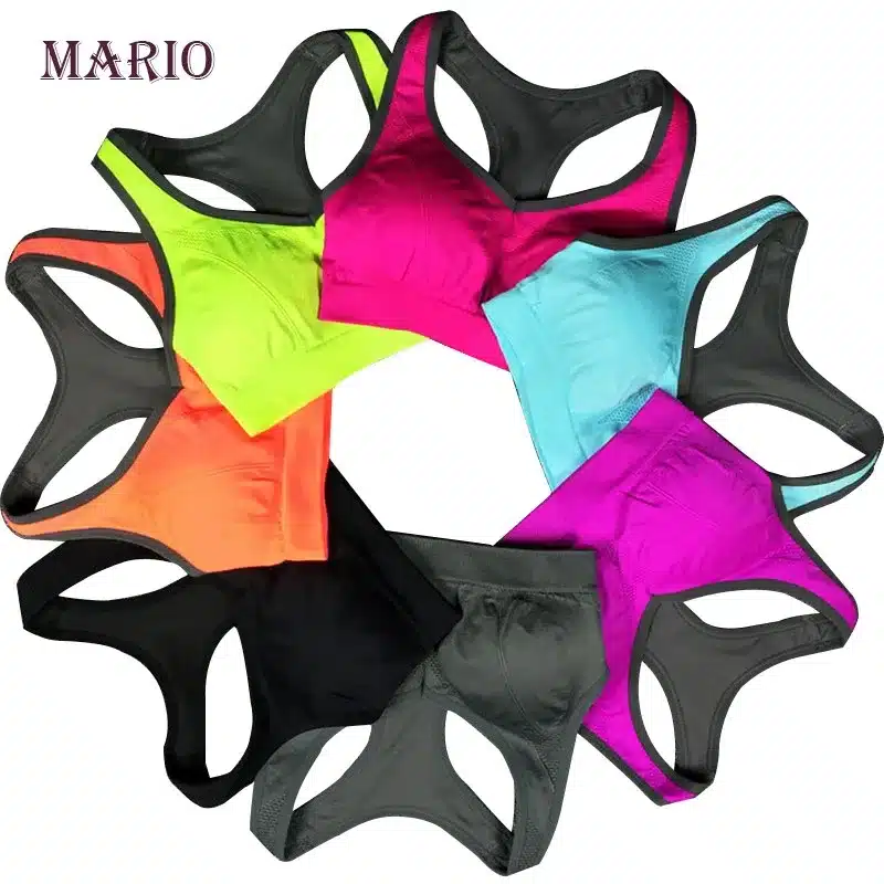 High Quality Wholesale 2015 New Spring Summer Women Seamless Bra Push Up Padded Bra Thin Tank Vest Top 9