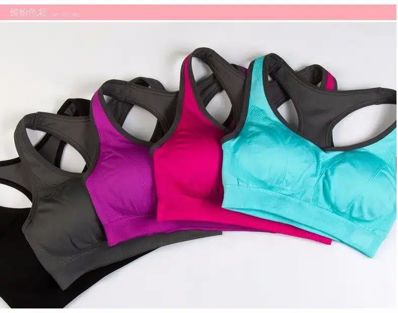 High Quality Wholesale 2015 New Spring Summer Women Seamless Bra Push Up Padded Bra Thin Tank Vest Top 15