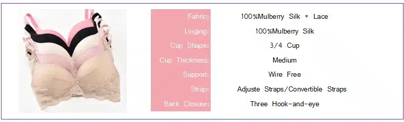 Women Lace Bras Wireless Bralette Seamless Bra Push up 100% Natural silk underwear deporte sujetador reggiseno Free shipping 9