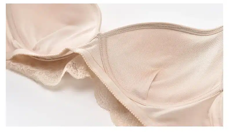 Women Lace Bras Wireless Bralette Seamless Bra Push up 100% Natural silk underwear deporte sujetador reggiseno Free shipping 33