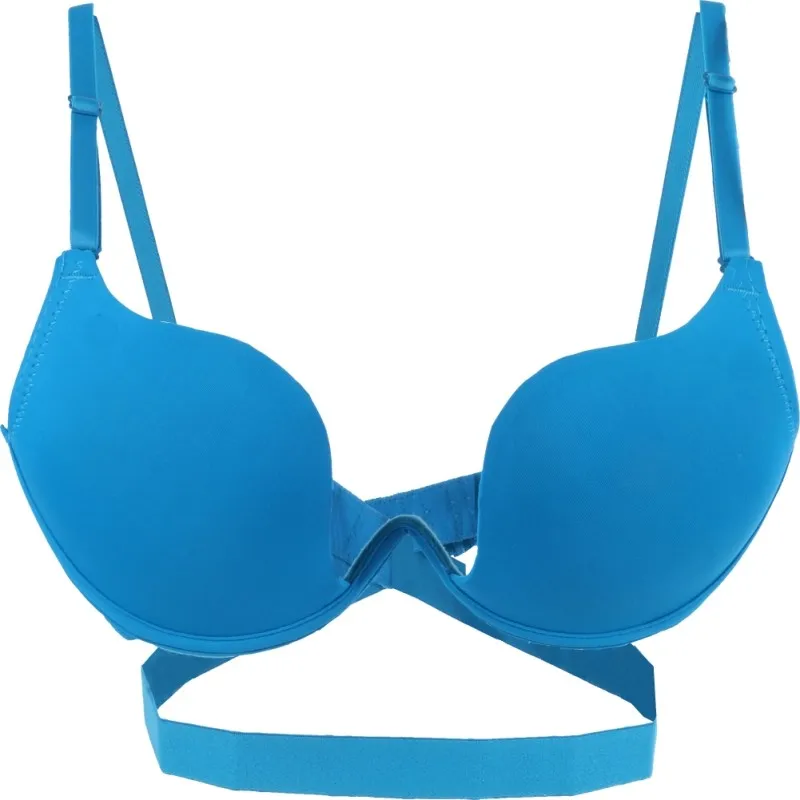 Sexy Women Bra Deep U Low Cut Super Push Up Backless Bras Brassiere Sutian Underwear Bralette Sujetador 14