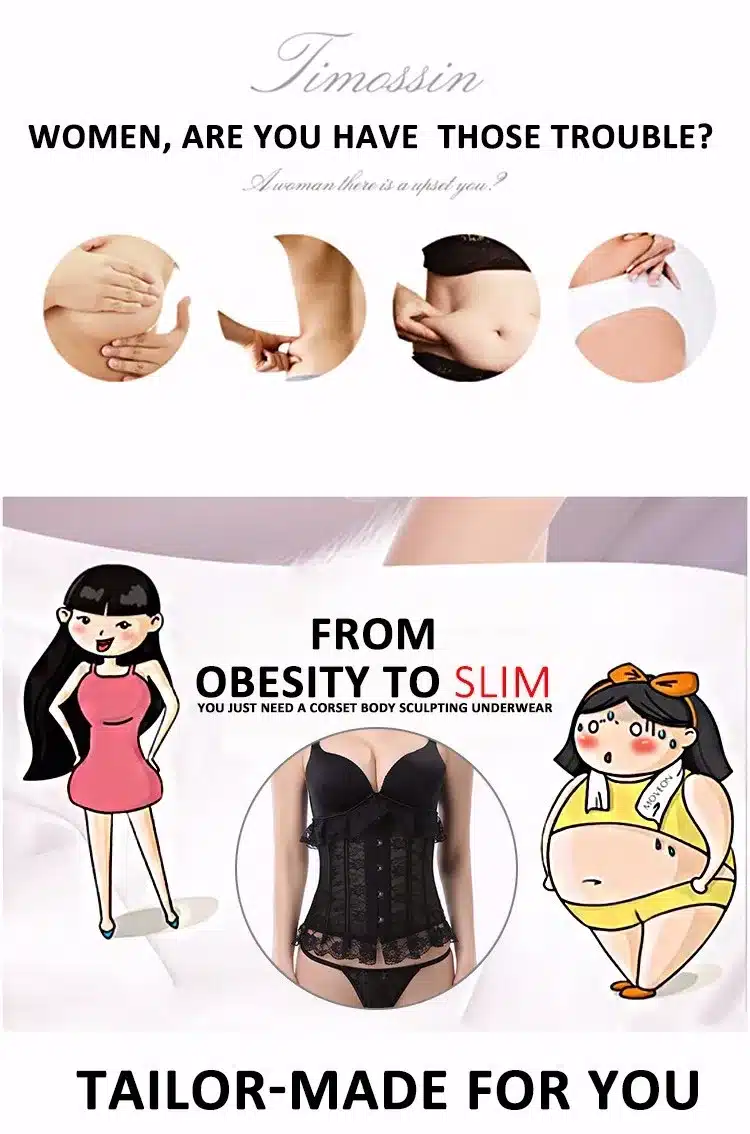 2833# Jacquard Women Waist Corset Everyday body shapers Slimming Appliques Shapewear Bodysuit Waist Cinchers 2