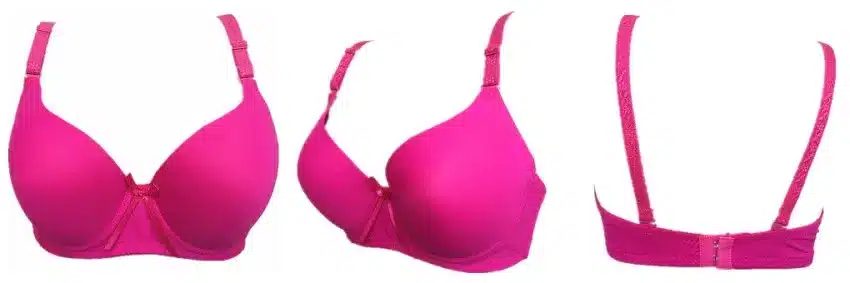 Women's Sexy Smooth Seamless Essential Normal Padded No Plush up Underwire Full Coverage T-shirt Bra C/D cups Plus Sizes H216 16