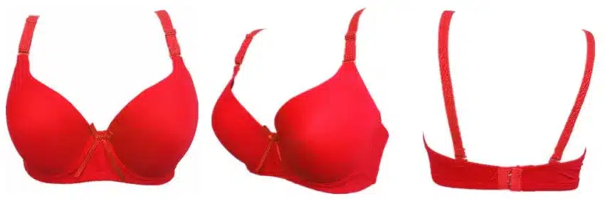 Women's Sexy Smooth Seamless Essential Normal Padded No Plush up Underwire Full Coverage T-shirt Bra C/D cups Plus Sizes H216 18