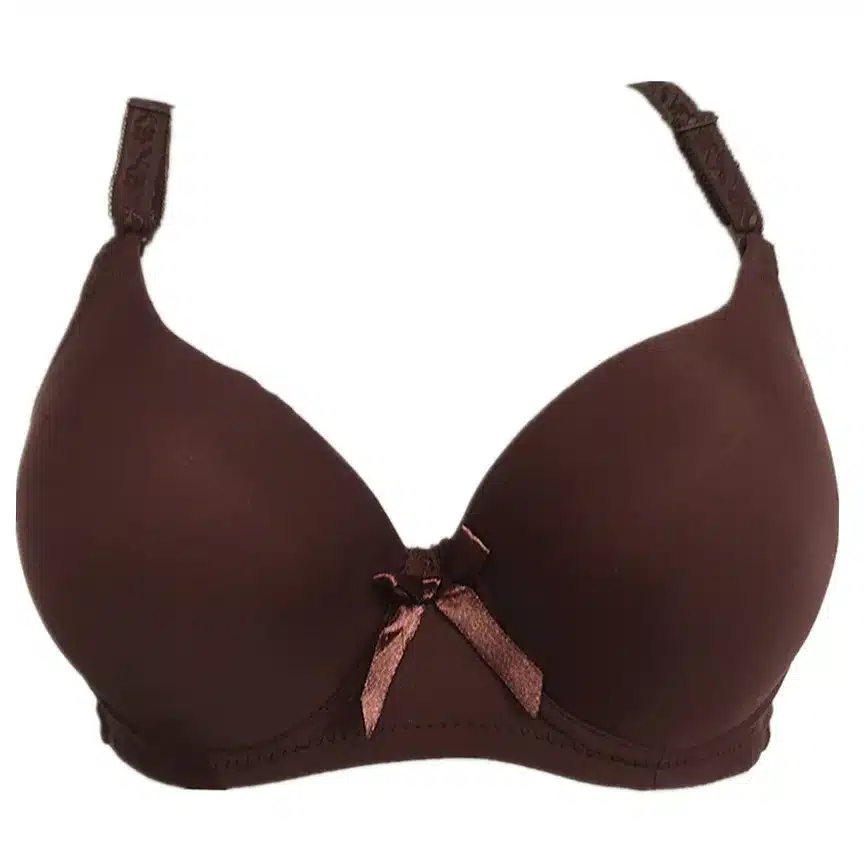 Women's Sexy Smooth Seamless Essential Normal Padded No Plush up Underwire Full Coverage T-shirt Bra C/D cups Plus Sizes H216 19