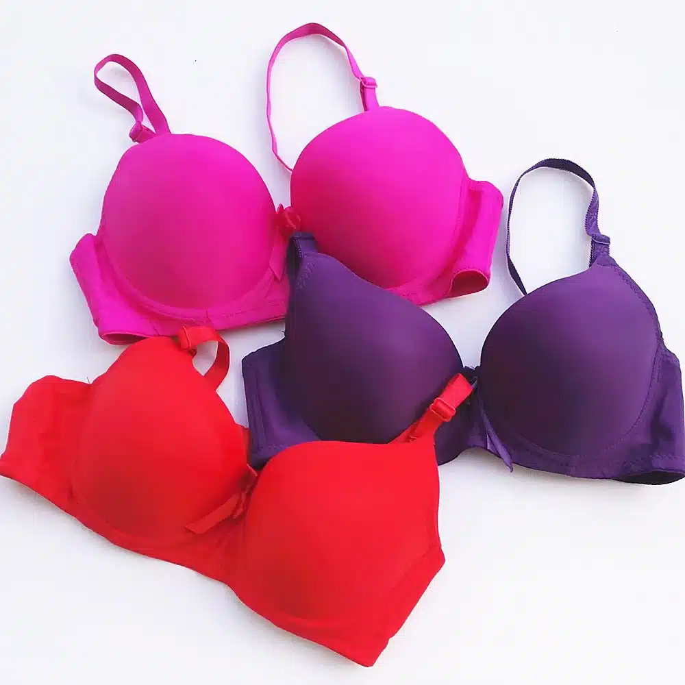 Women's Sexy Smooth Seamless Essential Normal Padded No Plush up Underwire Full Coverage T-shirt Bra C/D cups Plus Sizes H216 26