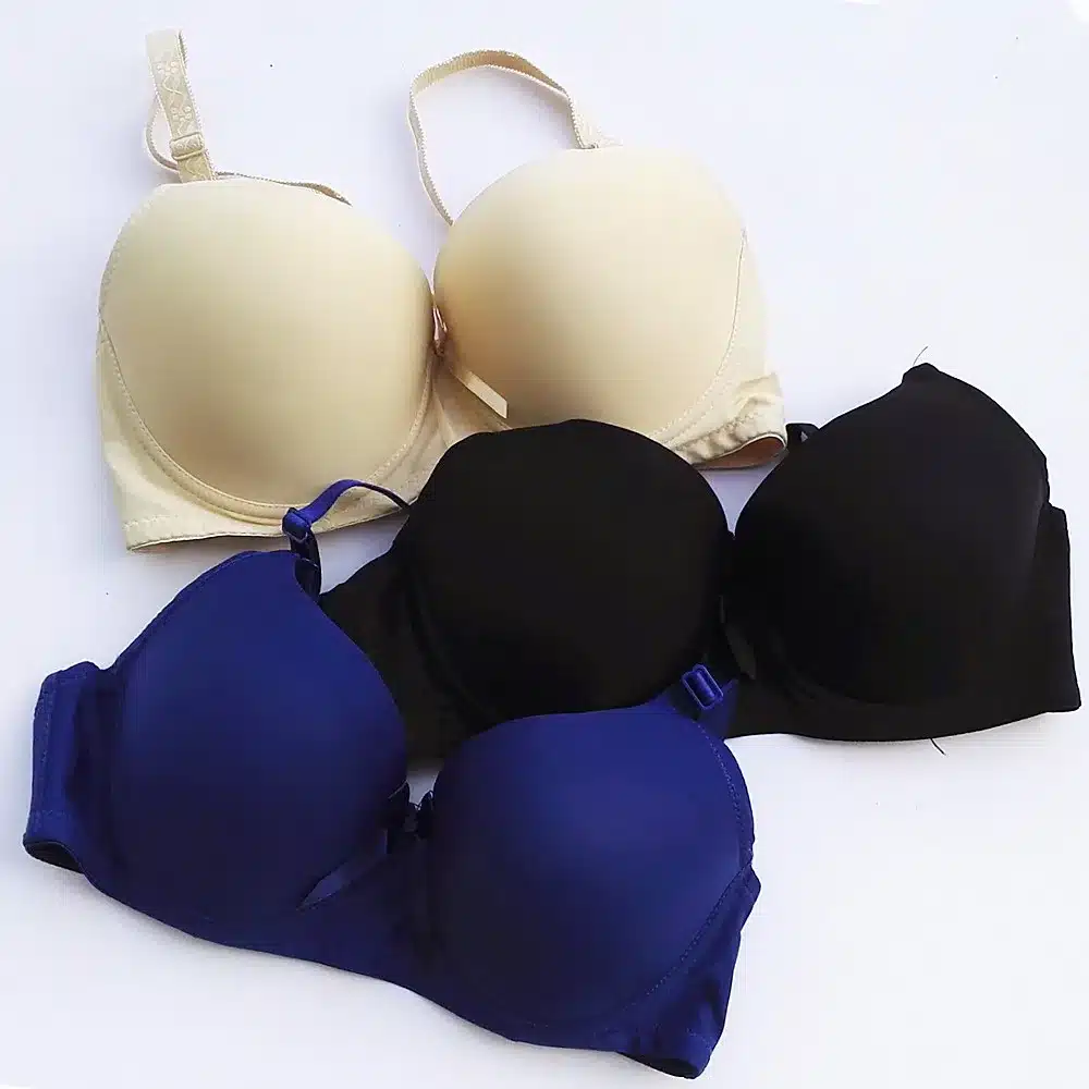 Women's Sexy Smooth Seamless Essential Normal Padded No Plush up Underwire Full Coverage T-shirt Bra C/D cups Plus Sizes H216 27