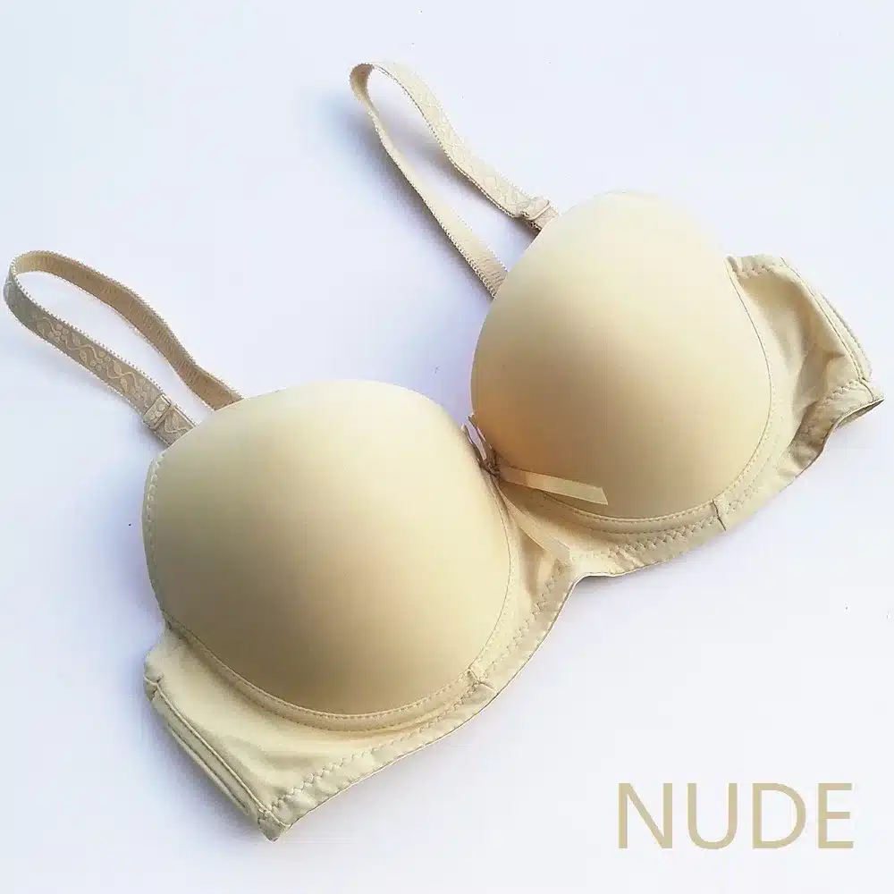 Women's Sexy Smooth Seamless Essential Normal Padded No Plush up Underwire Full Coverage T-shirt Bra C/D cups Plus Sizes H216 29
