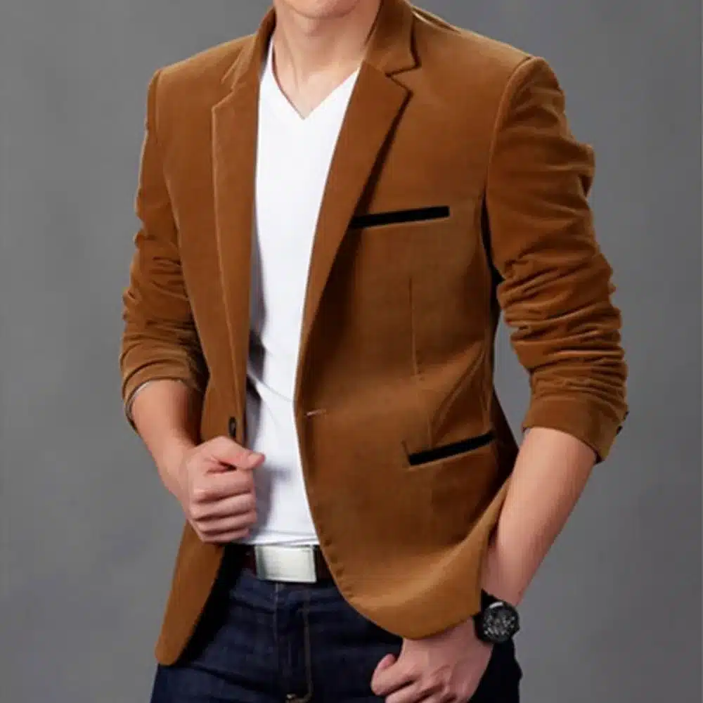 New Arrival Luxury Men Blazer New Spring Fashion Brand High Quality Cotton Slim Fit Men Suit Terno Masculino Blazers Men 15