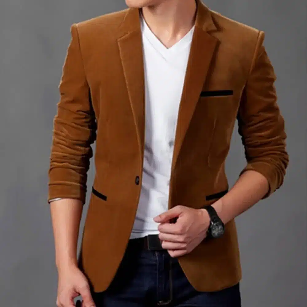 New Arrival Luxury Men Blazer New Spring Fashion Brand High Quality Cotton Slim Fit Men Suit Terno Masculino Blazers Men 16