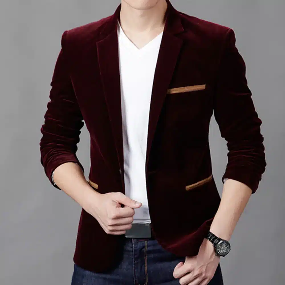 New Arrival Luxury Men Blazer New Spring Fashion Brand High Quality Cotton Slim Fit Men Suit Terno Masculino Blazers Men 29