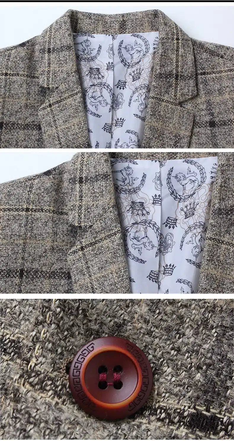 Mwxsd brand Quality Autumn Suit Blazer Men Fashion Slim Male Suits Casual Suit Jacket Masculine Blazer Size M-3XL 19