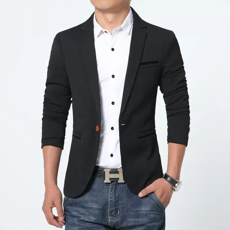 4 Colors Hight Quality Mens blazers Jacket New Arrivals 2015 3XL 4XL 5XL 6XL Masculino One Button 1