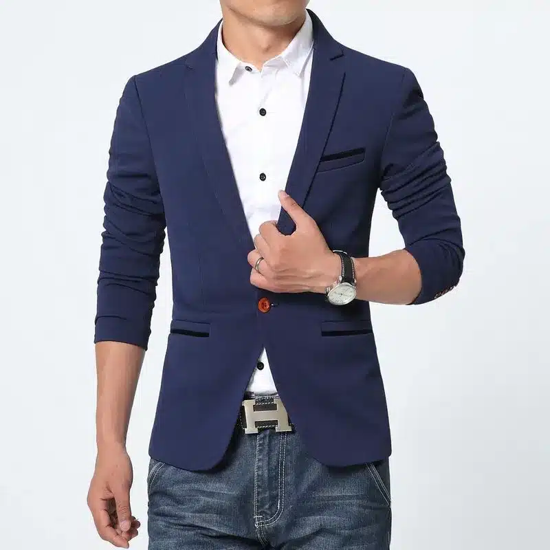 4 Colors Hight Quality Mens blazers Jacket New Arrivals 2015 3XL 4XL 5XL 6XL Masculino One Button 2