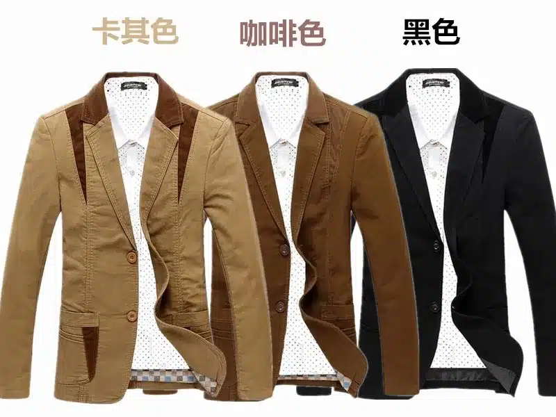 Blazer Men 6XL New 2017 Fashion Blazer Men Coat Fashion Casual Single Breasted Leisure Double Buttons Men Blazer Coat 3 Colors 3