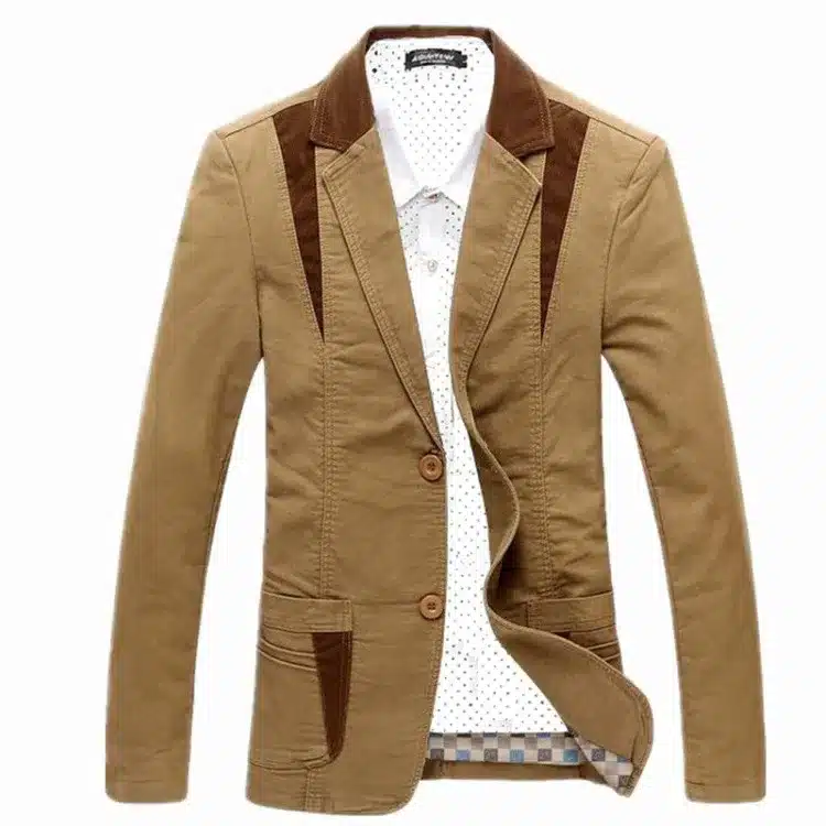 Blazer Men 6XL New 2017 Fashion Blazer Men Coat Fashion Casual Single Breasted Leisure Double Buttons Men Blazer Coat 3 Colors 4