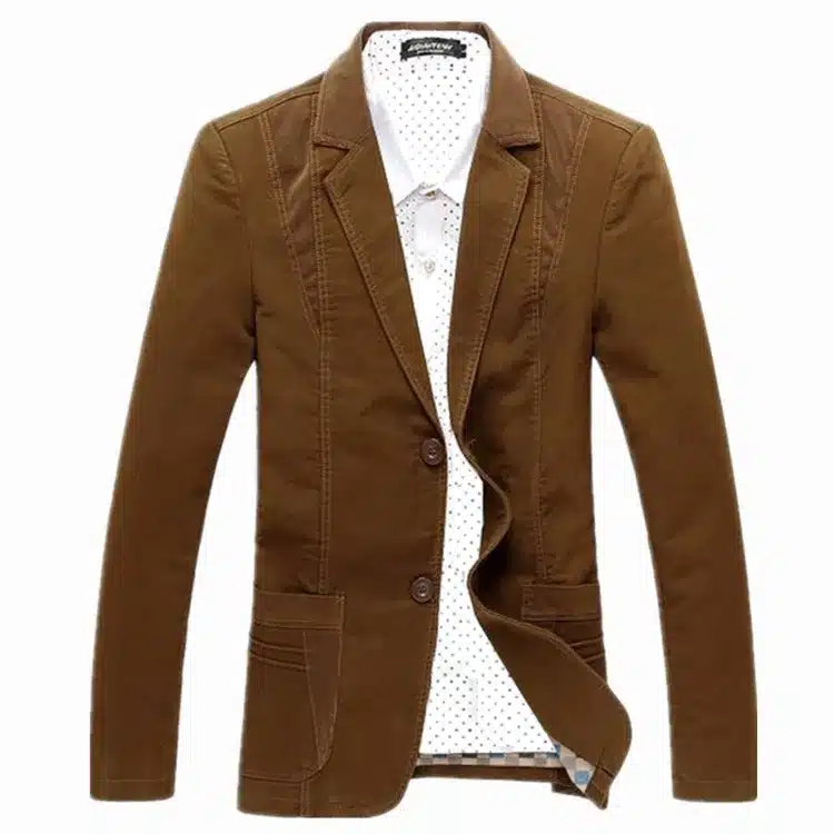 Blazer Men 6XL New 2017 Fashion Blazer Men Coat Fashion Casual Single Breasted Leisure Double Buttons Men Blazer Coat 3 Colors 6