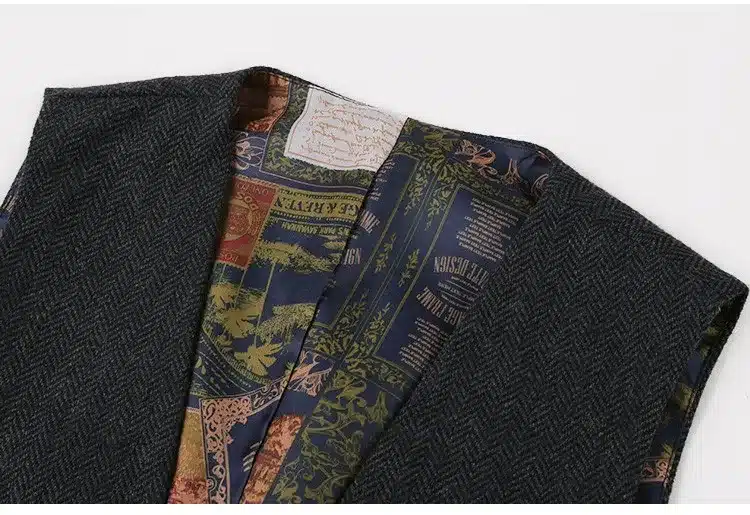 men casual sleeveless jacket coat mens formal waistcoats dress suit vest slim Three button Woolen vest British autumn suit vest 39