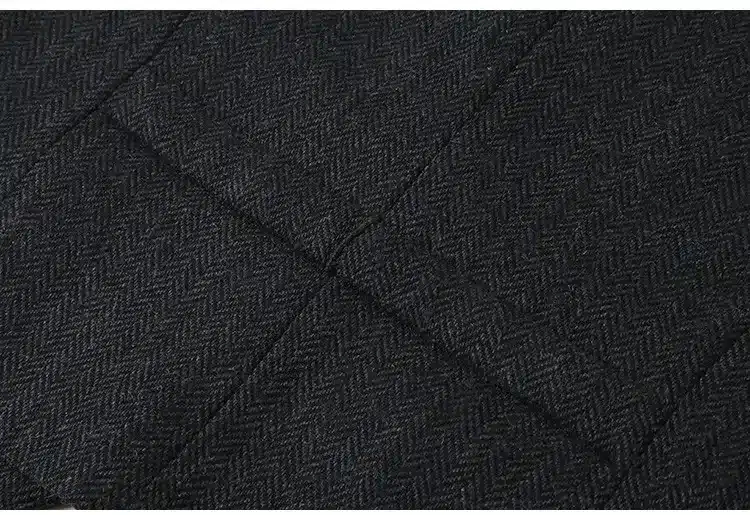 men casual sleeveless jacket coat mens formal waistcoats dress suit vest slim Three button Woolen vest British autumn suit vest 44