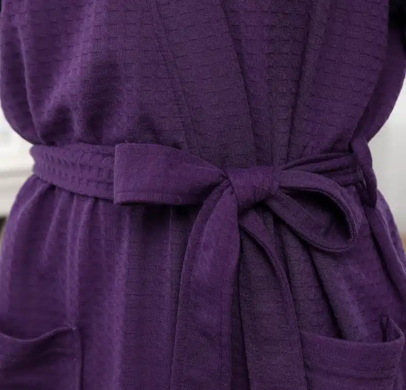 Lovers Summer Water Absorption Fashion Towel Bath Robe Men Sexy Kimono Waffle Bathrobe Mens Plus Size Dressing Gown Male Robes 31