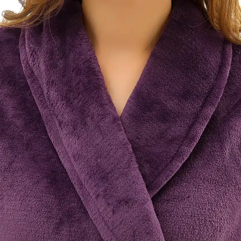On Sale Men Women Luxury Winter Bathrobe Mens Warm Silk Flannel Long Kimono Bath Robe Male Bathrobes Lovers Night Dressing Gown 22