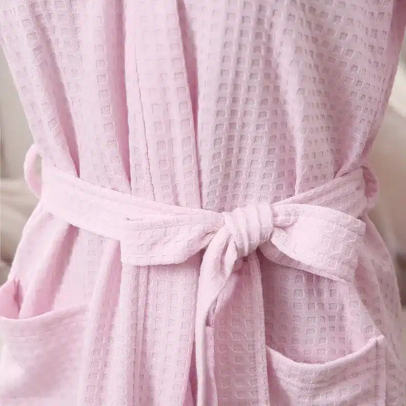 Men Waffle Bath Robe Suck Water Elegant Bathrobe Male Night Dressing Gown Mens Plus Size Kimono Robes Classic Lounge Sleepwear 23