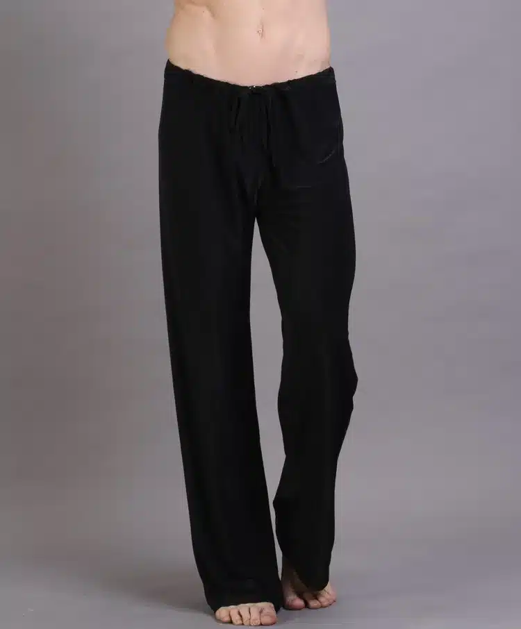 Sleep Bottoms Men's casual trousers soft comfortable Men's Sleep Bottoms Homewear XL pants pajama Lacing loose Lounge clothing 12