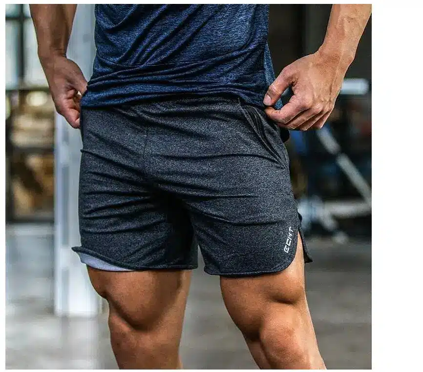 New Fashion Men Sporting Beaching Shorts Trousers Cotton Bodybuilding Sweatpants Fitness Short Jogger Casual Gyms Men Shorts 19
