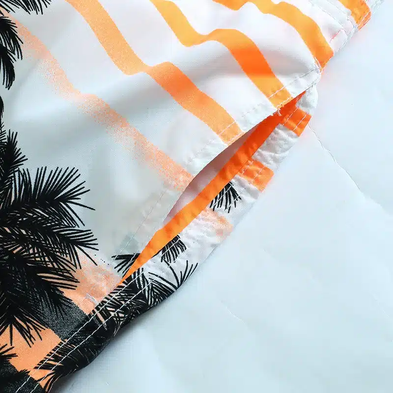 tailor pal love 2017 new summer hot men beach shorts quick dry coconut tree printed elastic waist 4 colors M-6XL AYG219 18