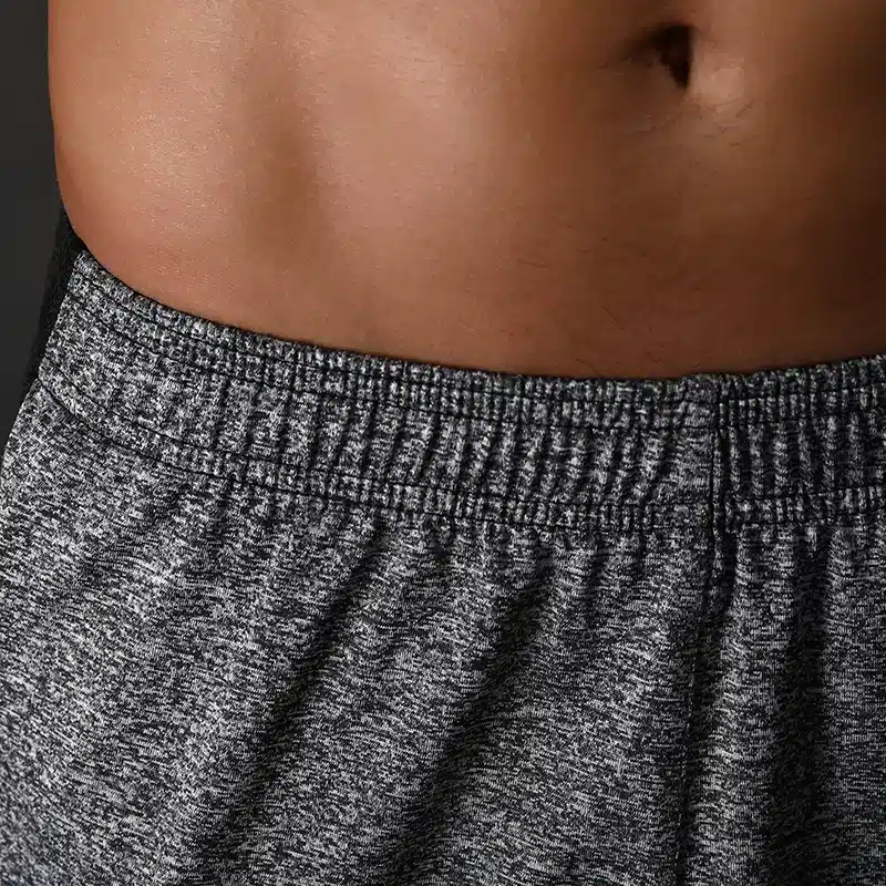 NANSHA Brand 2017 Men's Compression Shorts High Waist Drawstring Loose Summer Beach CasualRunning Breathable Elastic Male Shorts 19