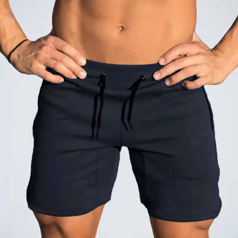 Mens cotton shorts Calf-Length gyms Fitness Bodybuilding Casual Joggers workout Brand sporting short pants Sweatpants Sportswear 21