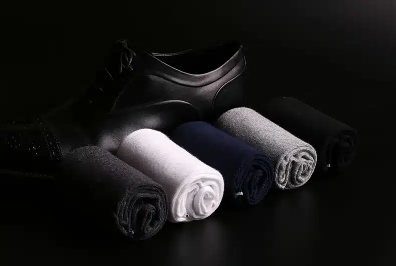 High Quality New Arrival Brand 5Pairs/lot Men Socks Cotton & Bamboo Fiber Classic Business Men's Socks Deodorant Dress Socks 6