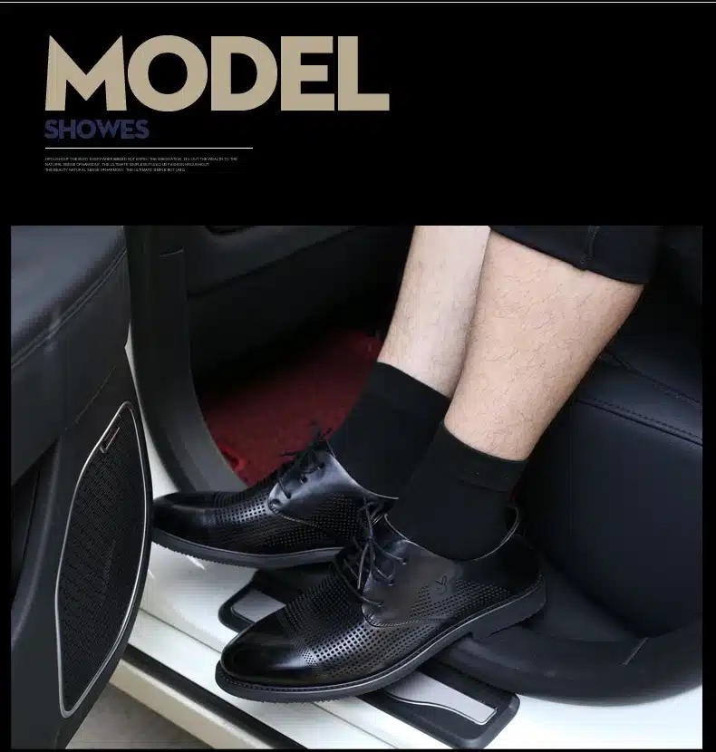 High Quality New Arrival Brand 5Pairs/lot Men Socks Cotton & Bamboo Fiber Classic Business Men's Socks Deodorant Dress Socks 8
