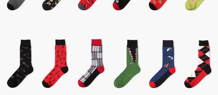 2017 new men colorful socks Animal note cotton socks man fashion long socks high quality size 39-45 18