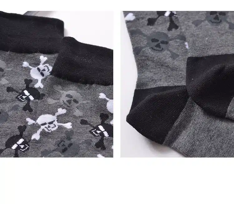 39-45 Socks Brand Women Men's Novelty Socks Combed Cotton Christmas Gift Chausettes homme Animal Puzzle Design Funny Socks Men 15